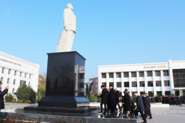 Sabirabad rayonunda Ulu Öndər Heydər Əliyev böyük ehtiramla anılmışdır