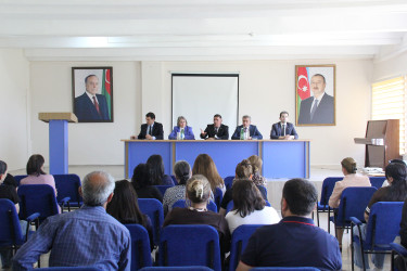 Sabirabad rayonunda “Narkotik aslılığı problemində ailələrin rolu və valideyin məsuliyyəti” mövzusunda tədbir keçirilmişdir