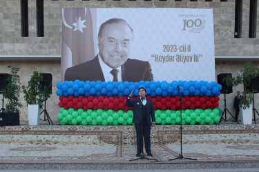 Sabirabad rayonunda Ulu Öndər Heydər Əliyevin 100 illik yubileyinə həsr olunmuş konsert təşkil olunub
