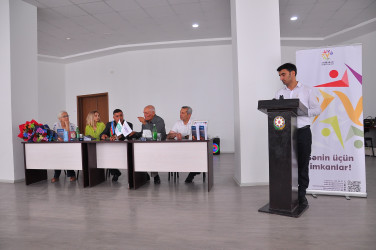 Sabirabadda “Daş evlərin yuxusu” kitabının təqdimat mərasimi keçirilib