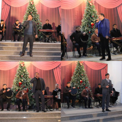 Sabirabad rayonunda 31 Dekabr – Dünya Azərbaycanlılarının Həmrəyliyi Günü və Yeni il bayramı münasibətilə bayram konserti təşkil olunub