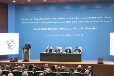 Sabirabad rayonunda pambıqçılığın inkişafına həsr olunmuş müşavirə keçirilib