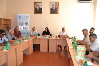 Sabirabad rayonunda “İşğaldan azad edilmiş ərazilərdə quruculuğun sosial-iqtisadi aspektləri” mövzusunda tədbir keçirilmişdir