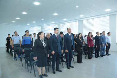 Sabirabad rayonunda “Şəhərsalma və Memarlıq İli” çərçivəsində “Azərbaycan gəncləri yaradıcı təşəbbüsləri və innovativ ideyaları ilə ölkənin gələcəyi” mövzusunda seminar keçirilib