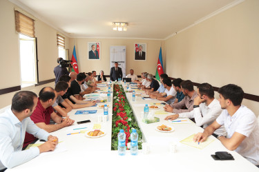 Sabirabad rayonunda “Kənd sağlamlığı günləri” layihəsi çərçivəsində seminar keçirmişdir