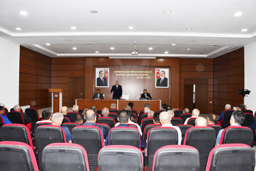 Azərbaycan Respublikasının Prezidenti İlham Əliyevin sədrliyi ilə keçirilən kənd təsərrüfatı məsələlərinə həsr olunmuş respublika müşavirəsində qaldırılan məsələlərin və qarşıya qoyulan hədəflərin icrası ilə əlaqədar Sabirabad rayonunda müşavirə keçirilmişdir