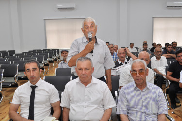 Sabirabad Rayon İcra Hakimiyyətinin başçısı Siraqəddin Cabbarovun növbəti səyyar görüş-qəbulu Qalağayın kəndində keçirilmişdir