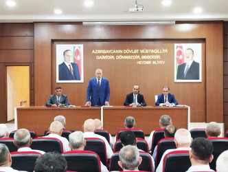 Sabirabad rayonunda “Azərbaycan Respublikasında kənd təsərrüfatı, balıqçılıq və akvakultura məhsullarının istehsalı və emalı sahələrinin inkişafına dair 2026–2030-cu illər üçün Dövlət Proqramı”nın icrasının vəziyyəti ilə bağlı müşavirə keçirilib