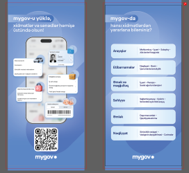 “Mygov” mobil tətbiqindən istifadə və qeydiyyat qaydası