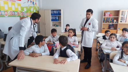 Sabirabadda əhalinin müxtəlif təbəqələri, o cümlədən işləyən əhali üçün maarifləndirilmə və məlumatlandırılma məqsədi ilə monitorinq aparılmışdır