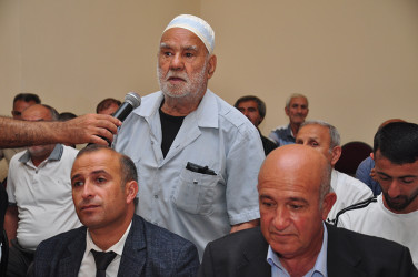 Sabirabad Rayon İcra Hakimiyyəti başçısının növbəti səyyar görüş-qəbulu Şıx Salahlı kəndində keçirilmişdir