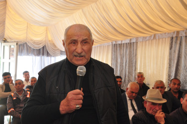 Sabirabad Rayon İcra Hakimiyyətinin başçısı Siraqəddin Cabbarovun növbəti səyyar görüş-qəbulu Çığırğan kəndində keçirilmişdir