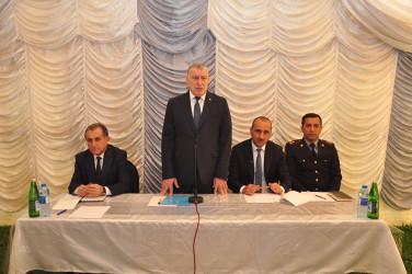 Sabirabad Rayon İcra Hakimiyyətinin başçısı Siraqəddin Cabbarovun növbəti səyyar görüş-qəbulu Çığırğan kəndində keçirilmişdir