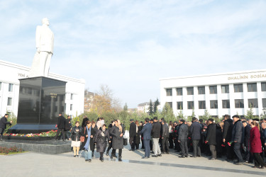 Sabirabad rayonunda Ulu Öndər Heydər Əliyevin xatirəsi böyük ehtiramla anılmışdır