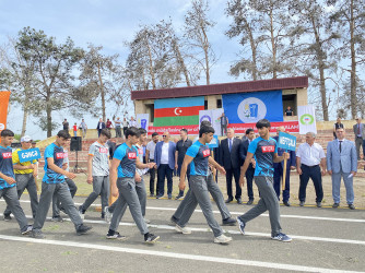 Sabirabad rayonunda Ümummilli Lider Heydər Əliyevin anadan olmasının 101-ci ildönümünə həsr olunmuş “Vətənin müdafiəsinə hazır ol” Respublika Spartakiadası keçirilib