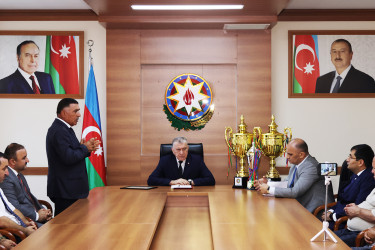 Sabirabad rayonunda “Marafon Futbol Klubu”nun nümayəndə heyəti ilə görüş keçirilib