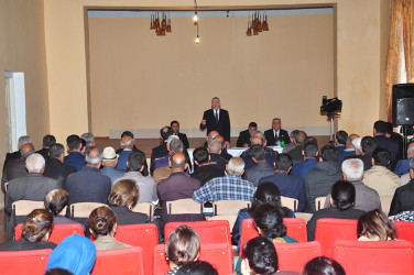 Qaragüney kəndində Sabirabad Rayon İcra Hakimiyyəti başçısının növbəti səyyar görüş-qəbulu keçirilmişdir