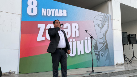 Sabirabadda Zəfər Günü münasibəti ilə ümumrayon tədbiri keçirilmişdir