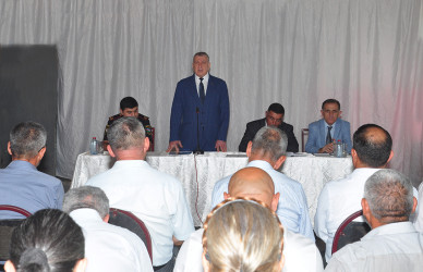 Sabirabad Rayon İcra Hakimiyyəti başçısının növbəti səyyar görüş-qəbulu Surra kəndində keçirilmişdir