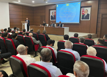 Sabirabad rayonunda Fövqəladə Hallar Nazirliyinin Muğan Regional Mərkəzi tərəfindən seminar-müşavirə keçirilib