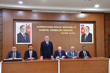 Sabirabad rayonunda 2025-2026-cı tədris ilində ali məktəblərə qəbul imtahanlarında yüksək bal toplamış tələbələrlə görüş keçirilmişdir
