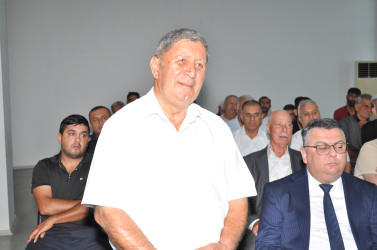 Sabirabad Rayon İcra Hakimiyyətinin başçısı Siraqəddin Cabbarovun növbəti səyyar görüş-qəbulu Sabirabad şəhərində keçirilmişdir