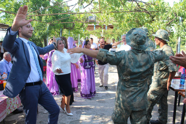 Sabirabadda yerləşən N saylı hərbi hissədə 26 iyun - Azərbaycan Respublikasının Silahlı Qüvvələr Günü münasibətilə və ətraf mühitin qorunmasına dair tədbir keçirilmişdir