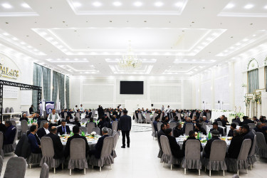 Sabirabad rayonunda müqəddəs Ramazan ayı münasibətilə şəhid ailələri və qazilər üçün iftar süfrəsi açılıb