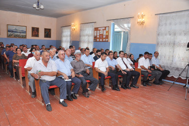 Sabirabad Rayon İcra Hakimiyyəti başçısının növbəti səyyar görüş-qəbulu Güdəcühür kəndində keçirilmişdir