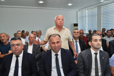 Sabirabad Rayon İcra Hakimiyyətinin başçısı Siraqəddin Cabbarovun növbəti səyyar görüş-qəbulu Sabirabad şəhərində keçirilmişdir