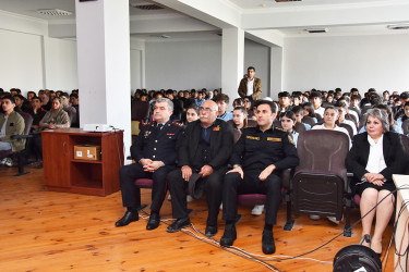 Sabirabad rayonunda “Narkomaniyaya yox deyək!” və “Erkən nikahın fəsadları” mövzusunda maarifləndirici tədbir keçirilib