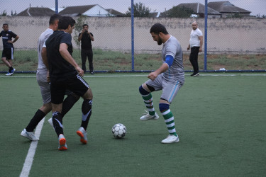 Sabirabad rayonunda “Şəhərsalma və Memarlıq İli” çərçivəsində mini-futbol turnirinin açılış mərasimi keçirilib