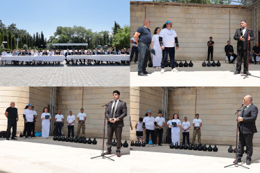 Sabirabad rayonunda “Qəhrəman irsi: pəhlivanlıqdan gələcəyə” layihəsi çərçivəsində el pəhləvanlarının tədbiri keçirilmişdir