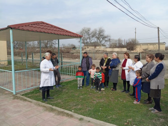 Sabirabad rayonunda “Qida məhsullarının konservləşdirilməsi, həmin məhsulların saxlanılması və istifadəsi” mövzusunda maarifləndirici tədbirlər keçirilir