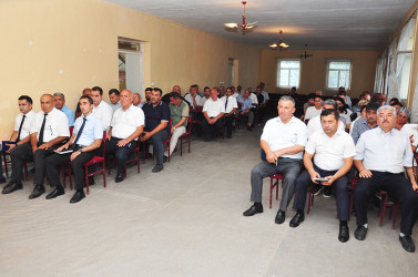 Sabirabad Rayon İcra Hakimiyyəti başçısının növbəti səyyar görüş-qəbulu Axısxa kəndində keçirilmişdir