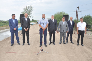 Sabirabad rayonunda su ehtiyatlarının turizm və kənd təsərrüfatı məqsədilə səmərəli istifadəsi ilə bağlı tədbir keçirilib