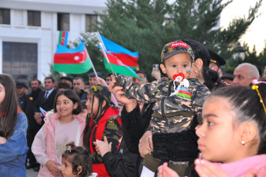 Sabirabadda Zəfər Günü münasibəti ilə ümumrayon tədbiri keçirilmişdir