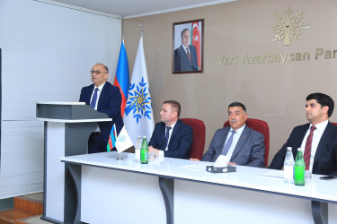 Sabirabad rayonunda Ümummilli Lider Heydər Əliyevin Azərbaycanda siyasi hakimiyyətə ilk dəfə gəlişinin ildönümünə həsr olunmuş tədbir keçirilib