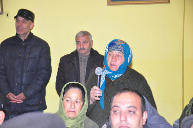 Sabirabad Rayon İcra Hakimiyyətinin başçısı Siraqəddin Cabbarovun növbəti səyyar görüş-qəbulu Şəhriyar kəndində keçirilmişdir