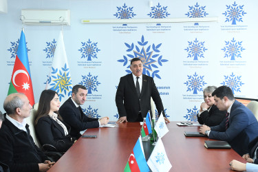 Sabirabadda “Milli Memarlıq və Şəhərsalmanın inkişafında Heydər Əliyevin rolu” mövzusunda dəyirmi masa keçirilib