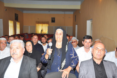 Sabirabad Rayon İcra Hakimiyyətinin başçısı Siraqəddin Cabbarovun növbəti səyyar görüş-qəbulu Qaragüney kəndində keçirilmişdir