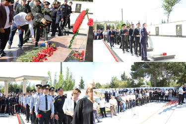 Sabirabad rayonunda 27 Sentyabr – Anım Günü ilə əlaqədar silsilə tədbirlər keçirilib