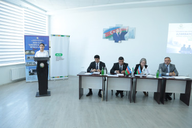 Sabirabad rayonunda “Şəhərsalma və Memarlıq İli” çərçivəsində “Azərbaycan gəncləri yaradıcı təşəbbüsləri və innovativ ideyaları ilə ölkənin gələcəyi” mövzusunda seminar keçirilib
