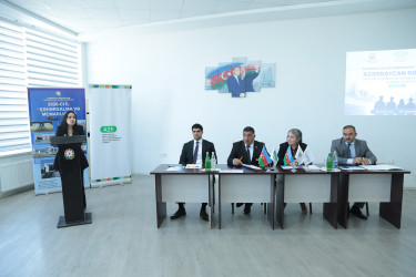Sabirabad rayonunda “Şəhərsalma və Memarlıq İli” çərçivəsində “Azərbaycan gəncləri yaradıcı təşəbbüsləri və innovativ ideyaları ilə ölkənin gələcəyi” mövzusunda seminar keçirilib