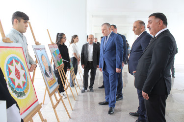 Sabirabad rayonunda Ümummilli Lider Heydər Əliyevin anadan olmasının 101-ci illiyinə həsr olunmuş ümumrayon tədbiri keçirilib