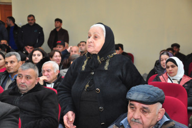 Qaraağac kəndində Sabirabad Rayon İcra Hakimiyyəti başçısının növbəti səyyar görüş-qəbulu keçirilmişdir