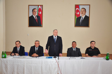 Sabirabad Rayon İcra Hakimiyyəti başçısının növbəti səyyar görüş-qəbulu Moranlı kəndində keçirilmişdir