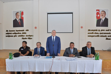 Sabirabad Rayon İcra Hakimiyyətinin başçısı Siraqəddin Cabbarovun növbəti səyyar görüş-qəbulu Türkədi kəndində keçirilmişdir