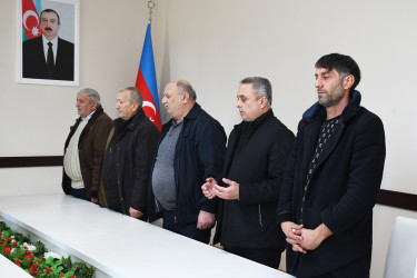 Sabirabad rayonunda Xocalı soyqırımının 34-cü ildönümü ilə bağlı anım tədbiri keçirilib