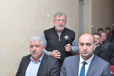 Sabirabad Rayon İcra Hakimiyyətinin başçısı Siraqəddin Cabbarovun növbəti səyyar görüş-qəbulu Axısxa kəndində keçirilmişdir